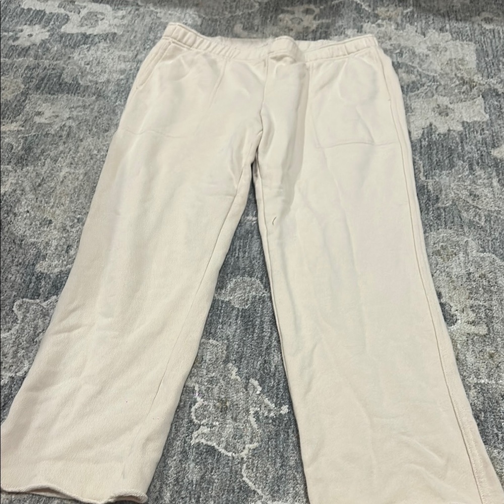 Aerie Soft Cream Lounge Pants